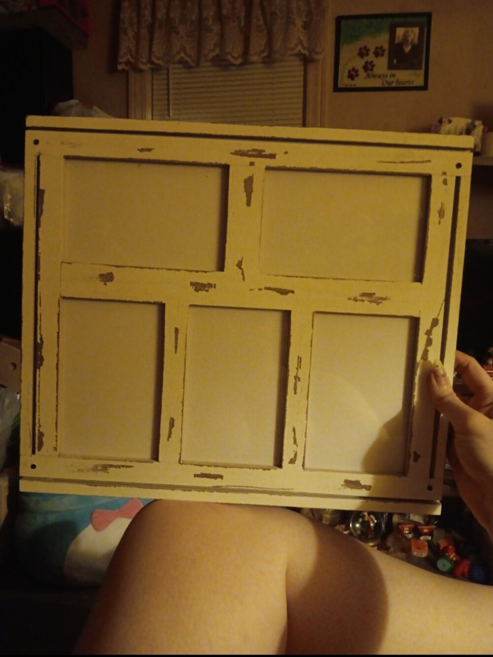 White 4x6 picture frame